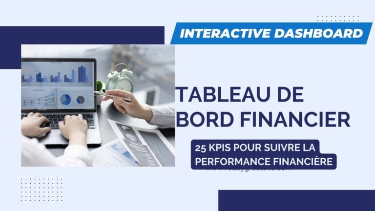 tableau de bord financier kpi financier